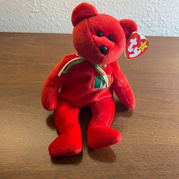 Osito the Bear Ty Beanie Baby - Mexican Bear - Picture 1 of 8